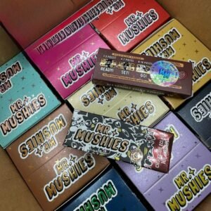 Mr. Mushies Mushroom Chocolate Bar blends rich Belgian chocolate with psilocybin for smooth flavor, balanced effects, and an elevated experience.