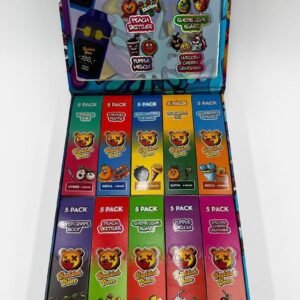 Buddha Bear delivers 2 grams of premium live resin for smooth, potent, and flavorful hits. Rechargeable, leak-proof, and built for consistent performance.